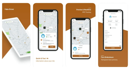 FABA Driver project screenshot